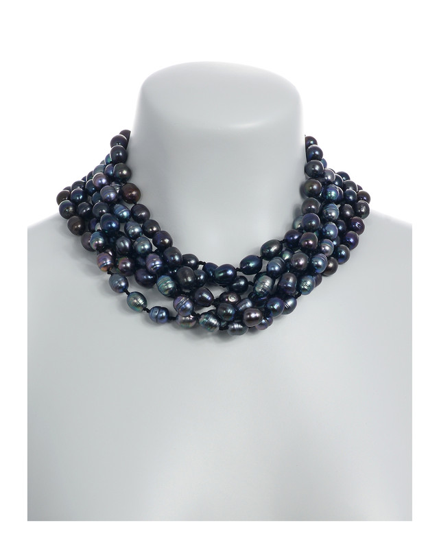 Black Pearl Necklace | Purity Pearls